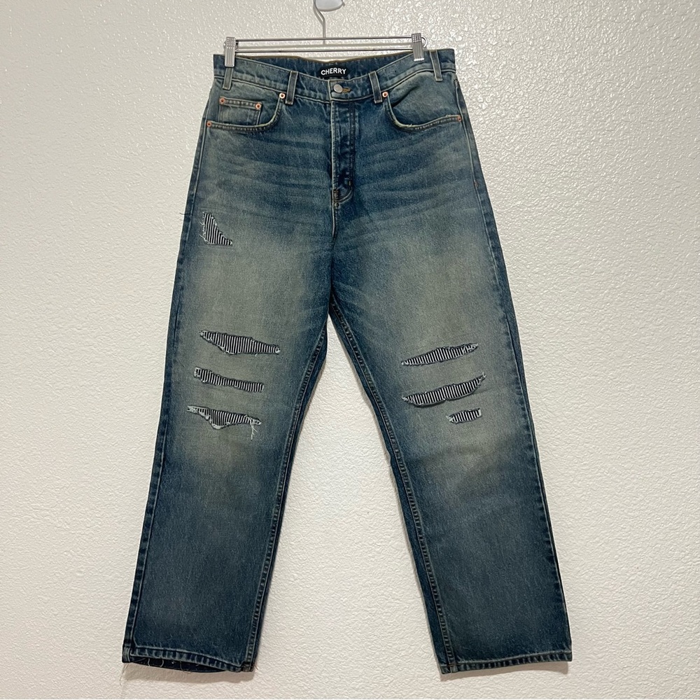 NWOT Cherry Denim Jeans 34.